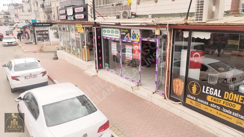 Antalya Kepez'de 120 M2 Depolu Kiralık Dükkan — fotoğraf 4