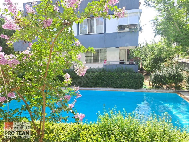 Antalya Güzeloba 3+1 Havuzlu Sitede Bahçe Dubleks — fotoğraf 9