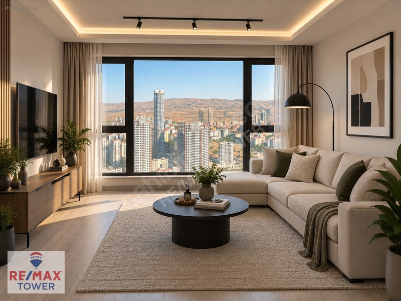 Çankaya Crystal Towerda 2+1 | 30. Kat — fotoğraf 26