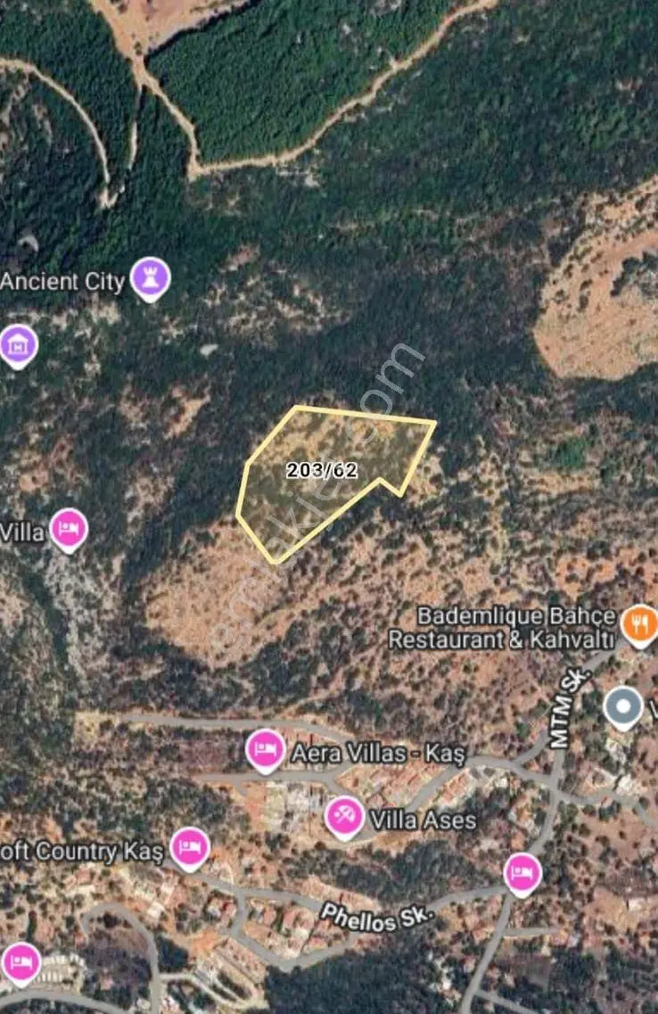 Msi Gayrimenkul'Den Kaş Sahil Çukurbağda Satılık Tarla
