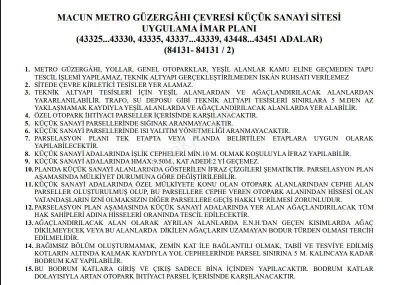Ostim Bölgesinde Uzay Çağı Caddesi Cepheli 285 M² Küçük Sanayi Arsası — fotoğraf 7