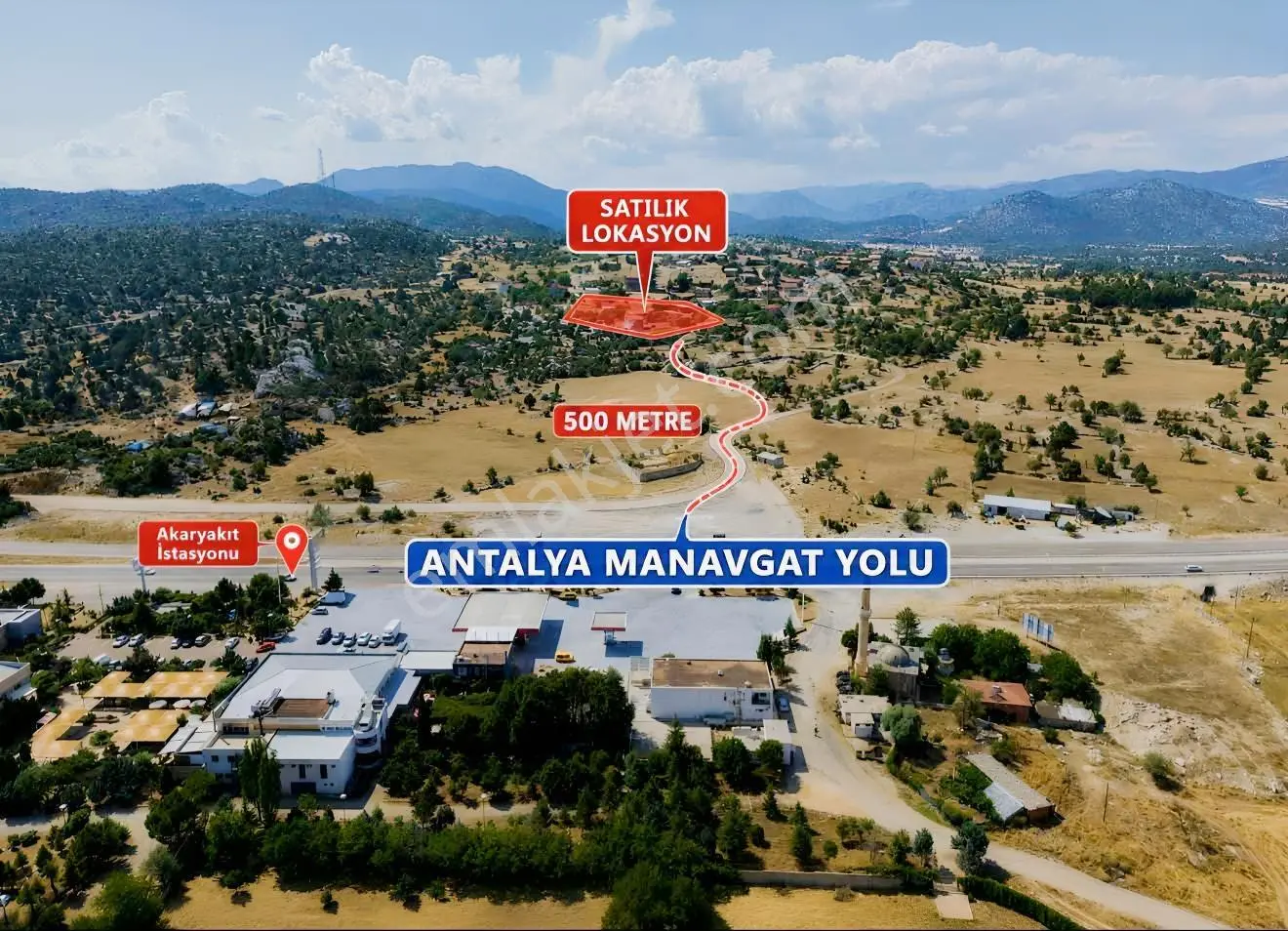 Ömer Duruk Tesislerinin Karşısında 310 M² Satılık Arsa