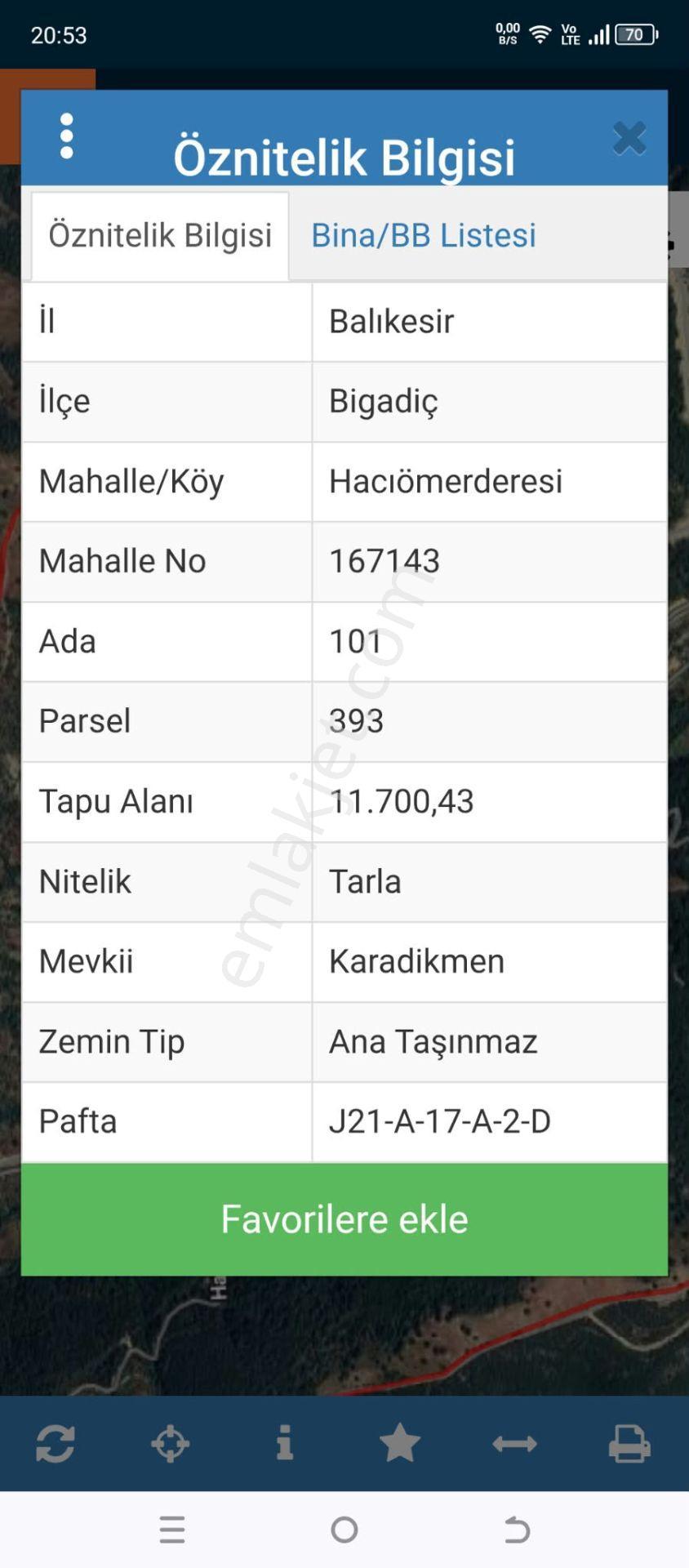 Bigadiç Haciömer Deresinde 11700 M Tarla — fotoğraf 9
