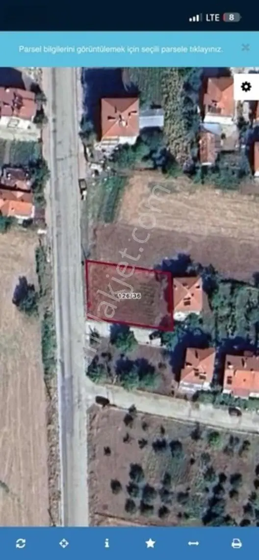 Banaz Güllüçam Yolunda 596M2 4Kata İmarlı Arsa