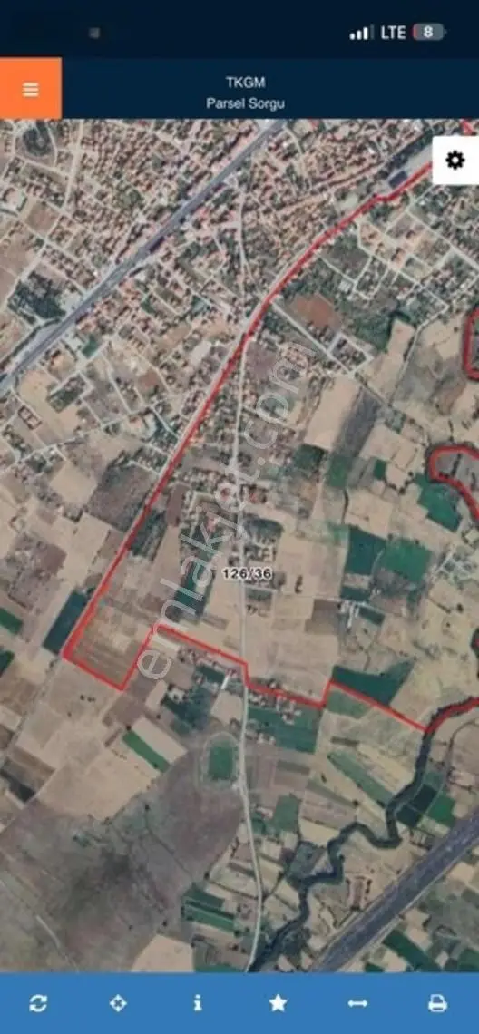 Banaz Güllüçam Yolunda 596m2 4kata İmarlı Arsa — fotoğraf 3