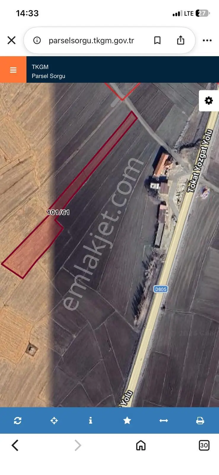 Sorgun Çiğdemli Duralidayılı'Da Satılık 7932 M² Geniş Tarla