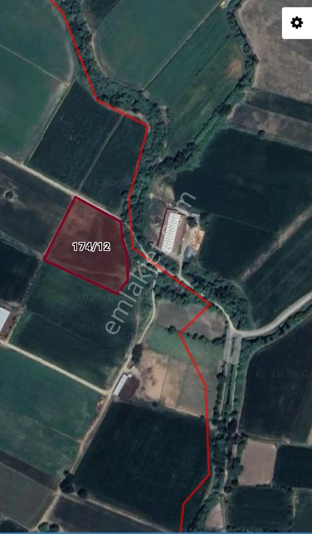 Söke Çalışlıda Satılık 6892 M² Geniş Tarla