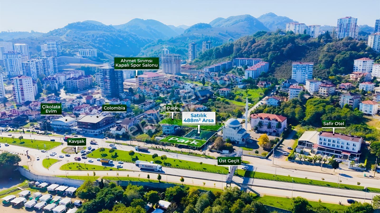 Fatsa Dolunay Sahile 1 Dk | 490 M² | Köşe Parsel Villalık Arsa — fotoğraf 24