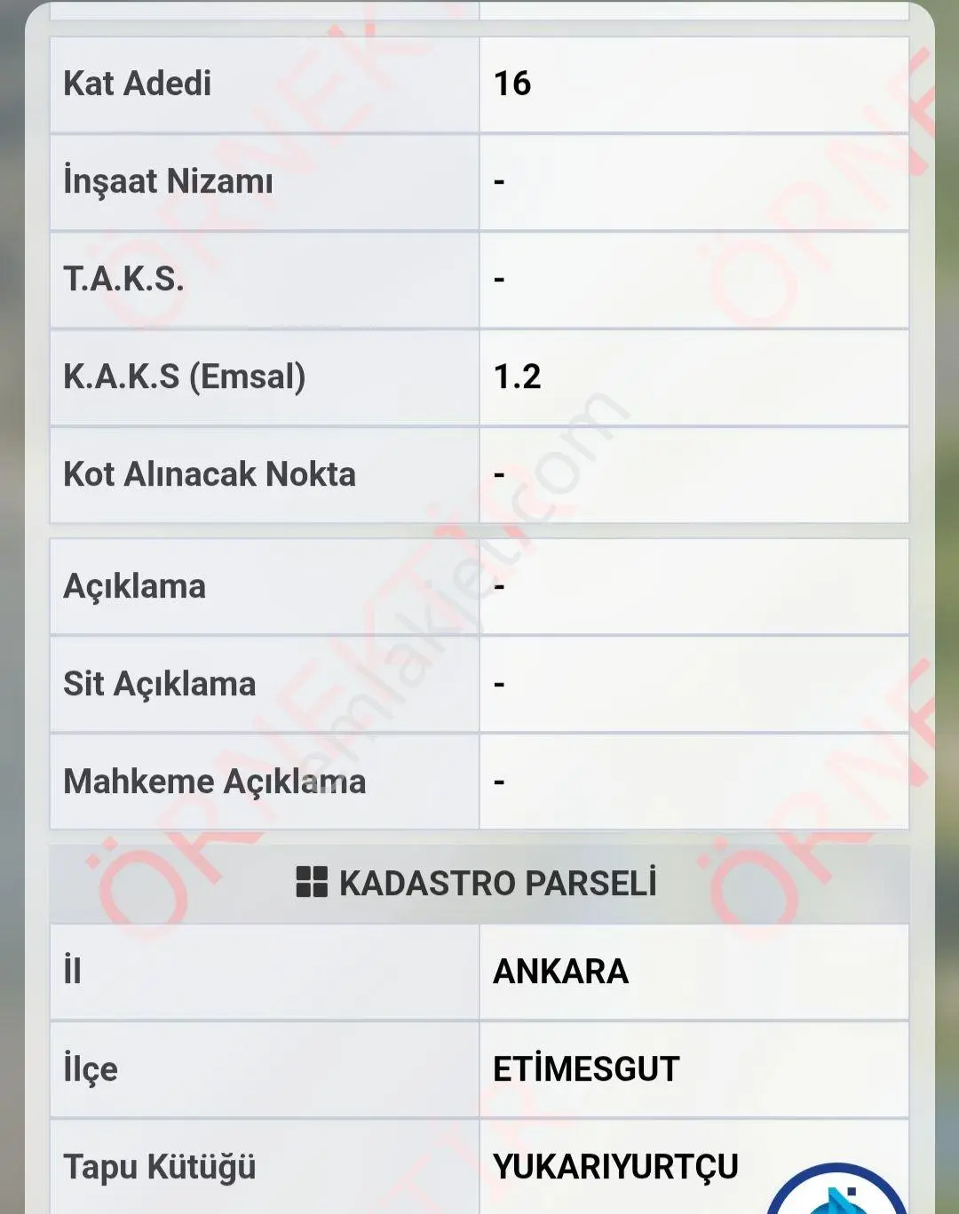 Aşağıyurtçu Da Satılık Konut İmarlı Arsada Hisse — fotoğraf 3