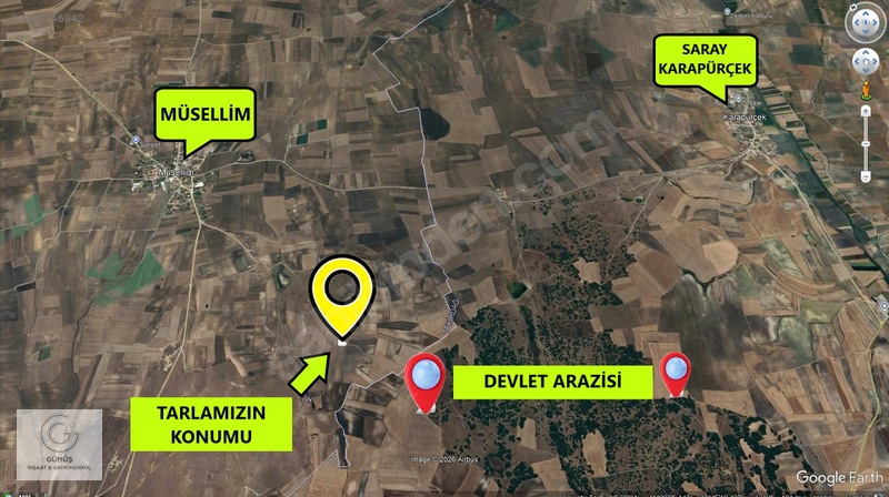 Gümüş'ten Vize Müsellim'de Resmi Yola Cephe Tek Tapu 2361m² — fotoğraf 2