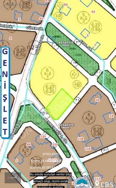 Fonnest/Talas Reşadiye Mah. Temiz Villa Parseli