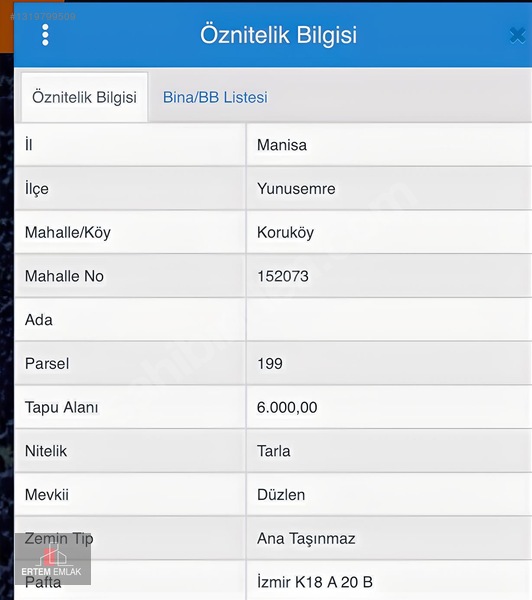 Manisa Yunusemre Satılık Arazi 6,000 M2 Uygun Fiyat 575,000 Tl — fotoğraf 4
