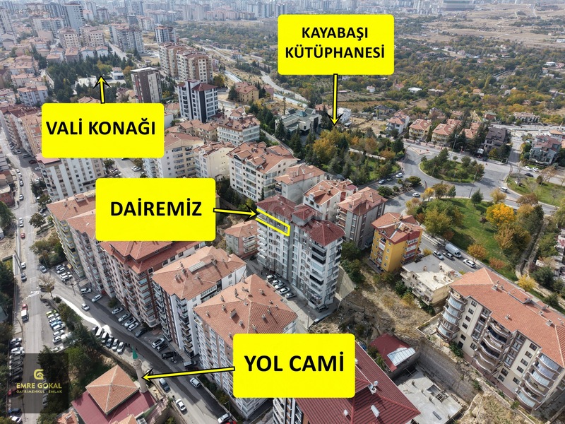 E.gökal İnönü Vali Yokuşu Altı 3+1 Full Yapılı Ara Kat Daire ! — fotoğraf 3