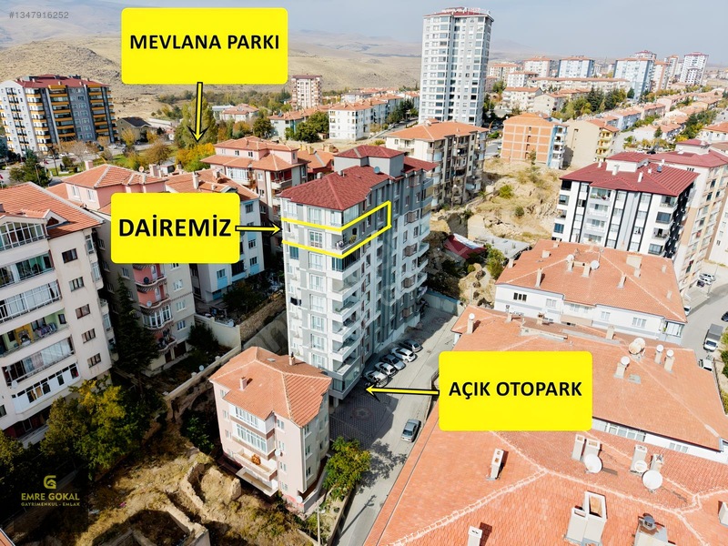 E.gökal İnönü Vali Yokuşu Altı 3+1 Full Yapılı Ara Kat Daire ! — fotoğraf 4