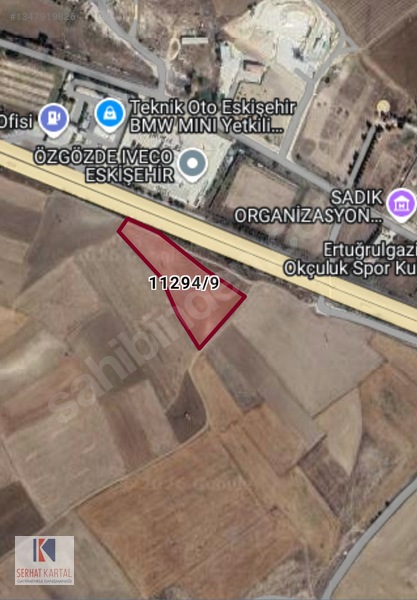 Kartal'dan Satılmışoğlu'nda Teknik Oto Karşısı 11.294 M2 Tarla — fotoğraf 3