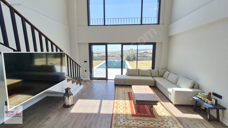 Foçaköyde Tam Müstakil Oturuma Hazır Eşyalı 5+1 Satılık Villa — fotoğraf 15