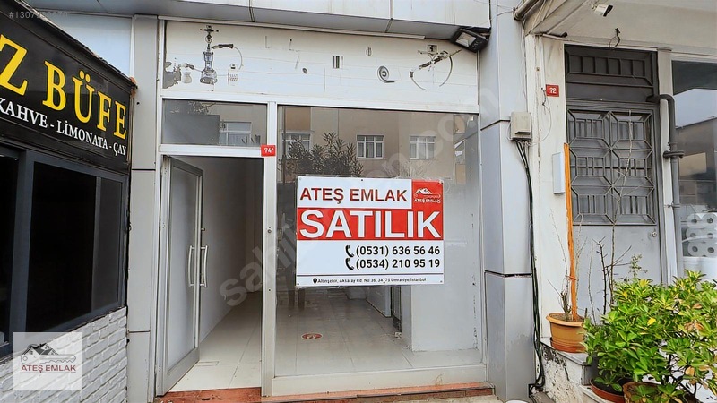Ateş Emlak'tan Satılık Cadde Üzerinde Wc'li Önü Açık Dükkan — fotoğraf 8