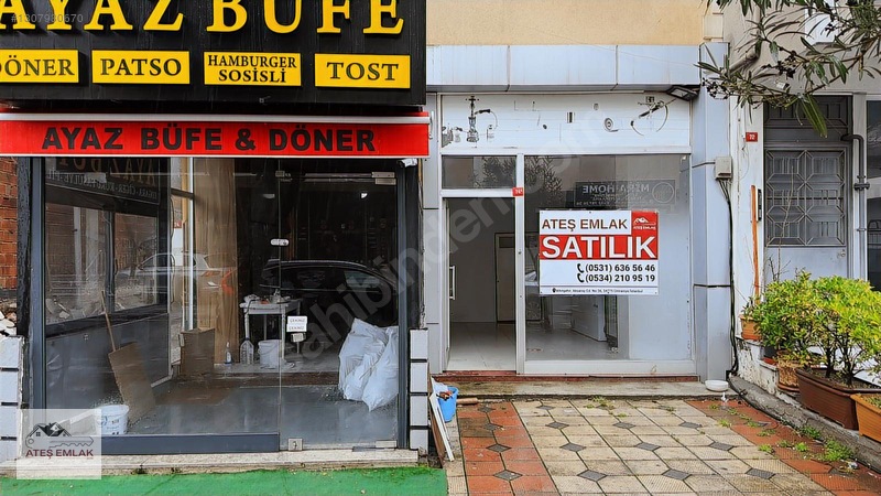 Ateş Emlak'tan Satılık Cadde Üzerinde Wc'li Önü Açık Dükkan — fotoğraf 10