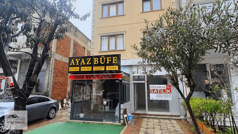 Ateş Emlak'tan Satılık Cadde Üzerinde Wc'li Önü Açık Dükkan — fotoğraf 12