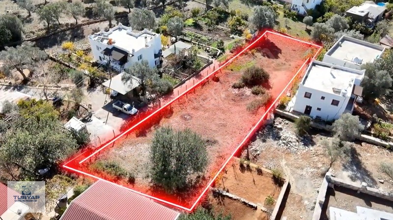 Bodrum Kızılağaç Da Satılık 1.398 M2 Emsal 0.10 İmarlı Arsa