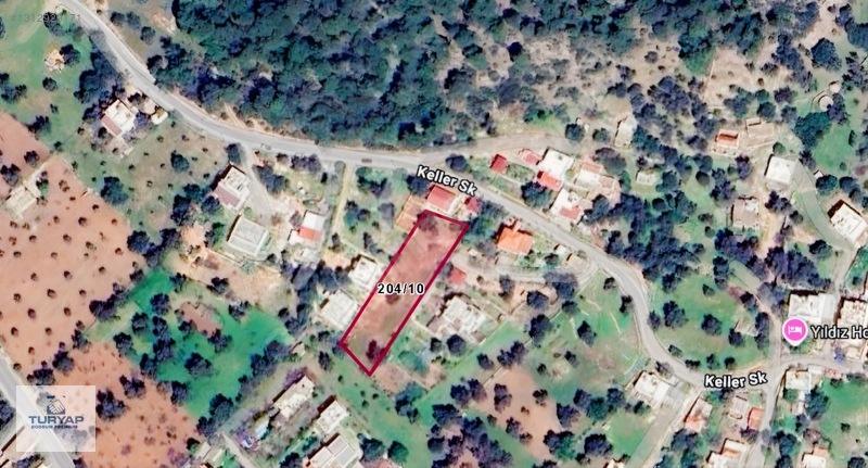 Bodrum Kızılağaç Da Satılık 1.398 M2 Emsal 0.10 İmarlı Arsa — fotoğraf 9