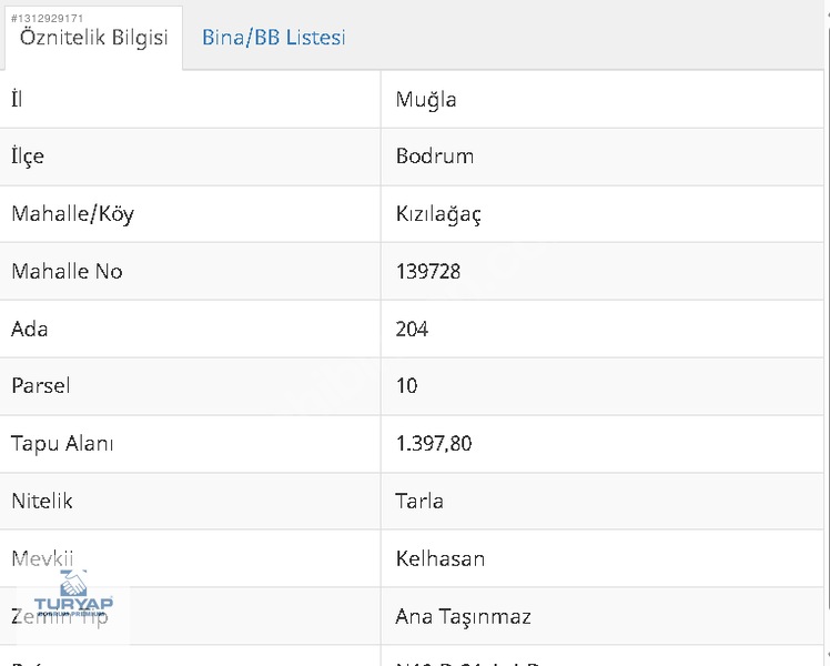Bodrum Kızılağaç Da Satılık 1.398 M2 Emsal 0.10 İmarlı Arsa — fotoğraf 10