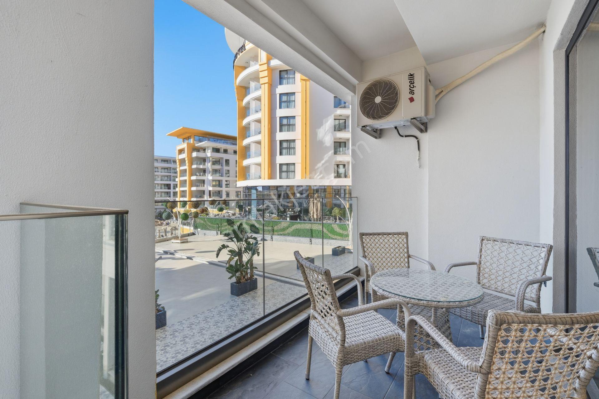 Alanya Türkler Mah.full Aktiviteli Full Eşyalı Satılık 1+1 Daire — fotoğraf 14