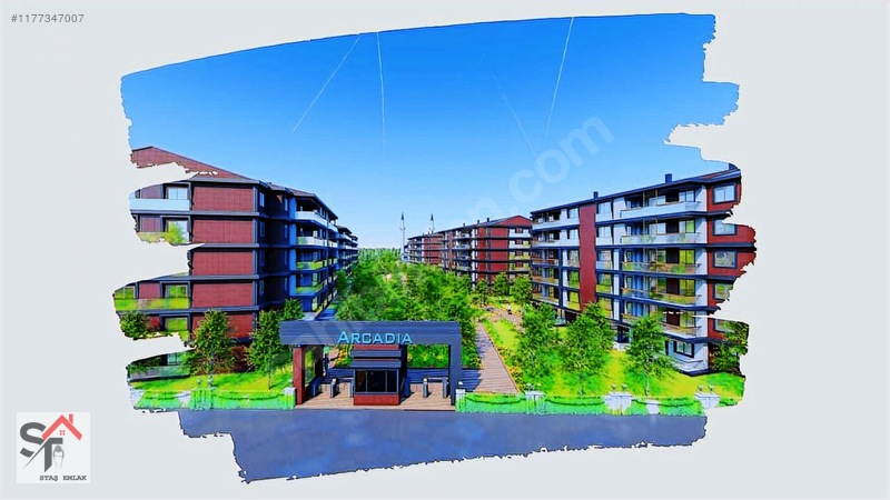 Köşe Başı Satılık 4+1 Sıfır Arcadıa Sitesi