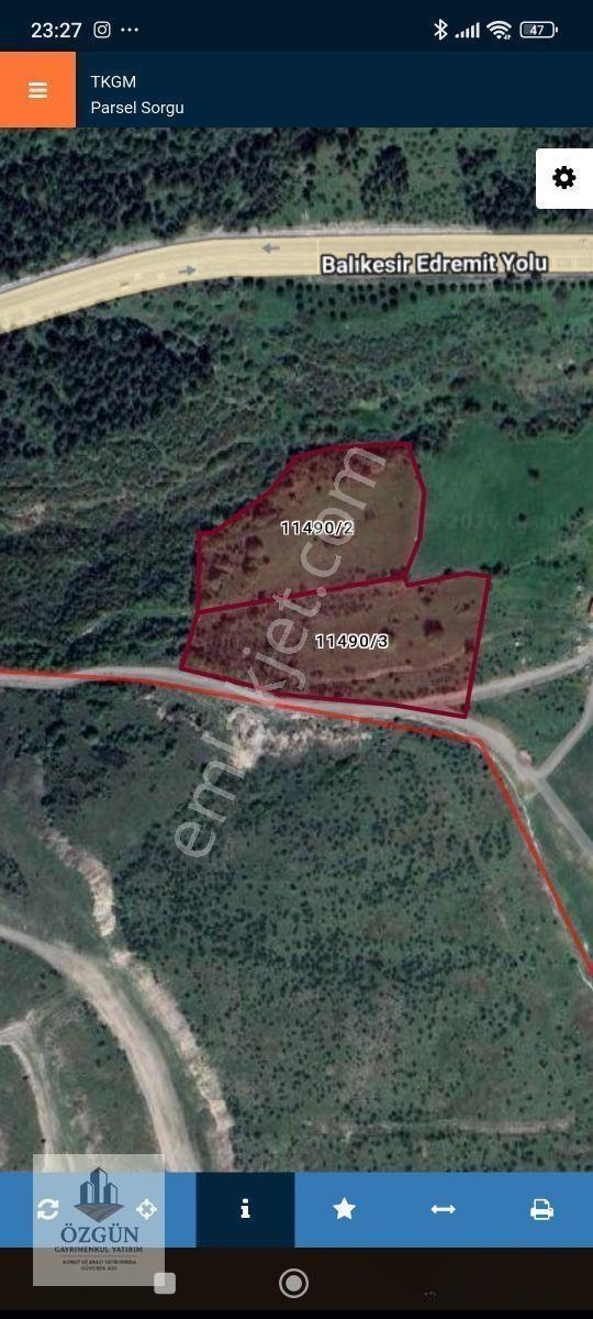 Yatırımlık Karesi Atatepe Sanayi Sitesi 21 Dönüm Tarla — fotoğraf 2