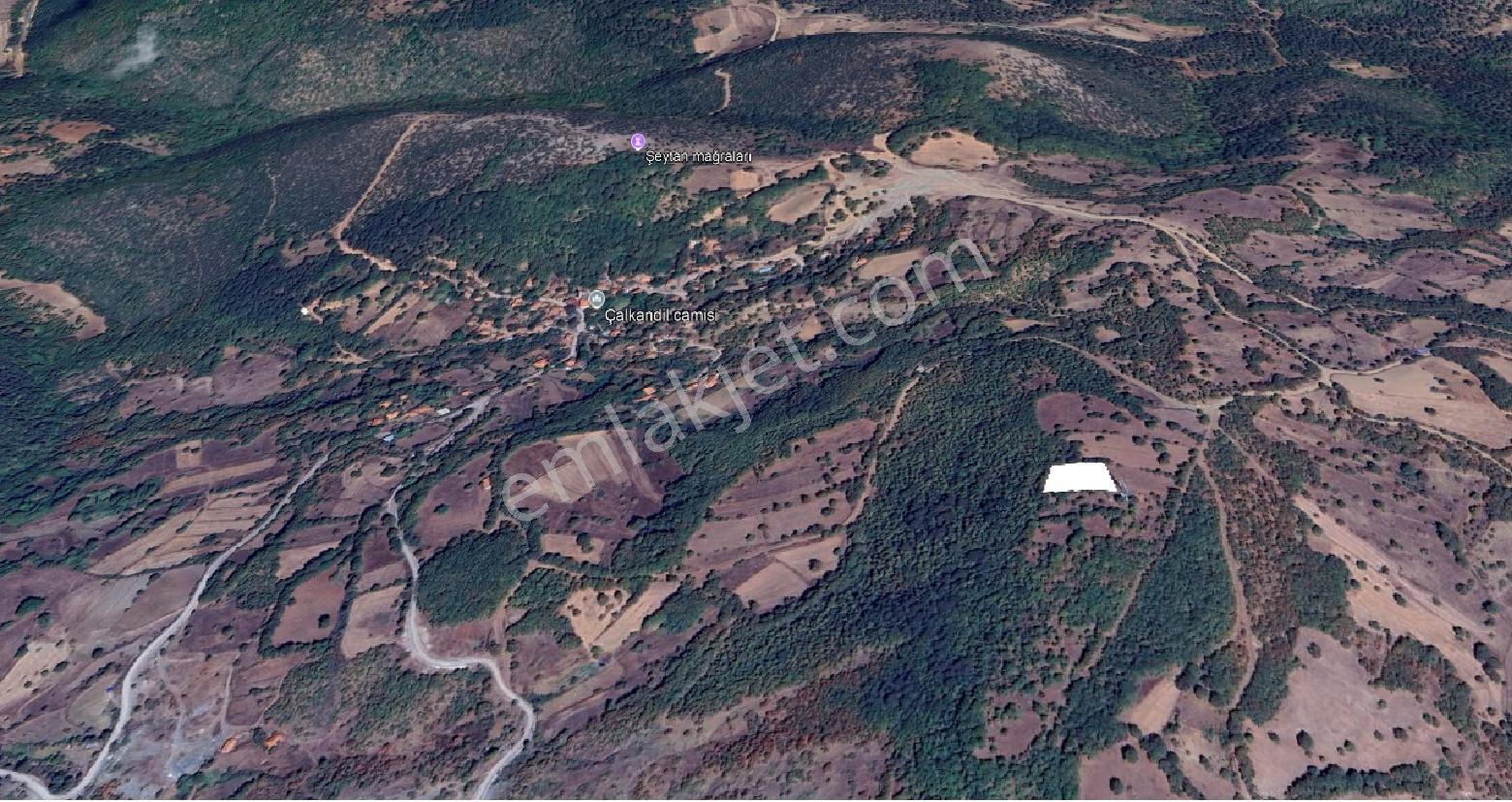 Elfi' Den Kepsut Çalkandil'de Satılık 1785 M2 Tarla — fotoğraf 2