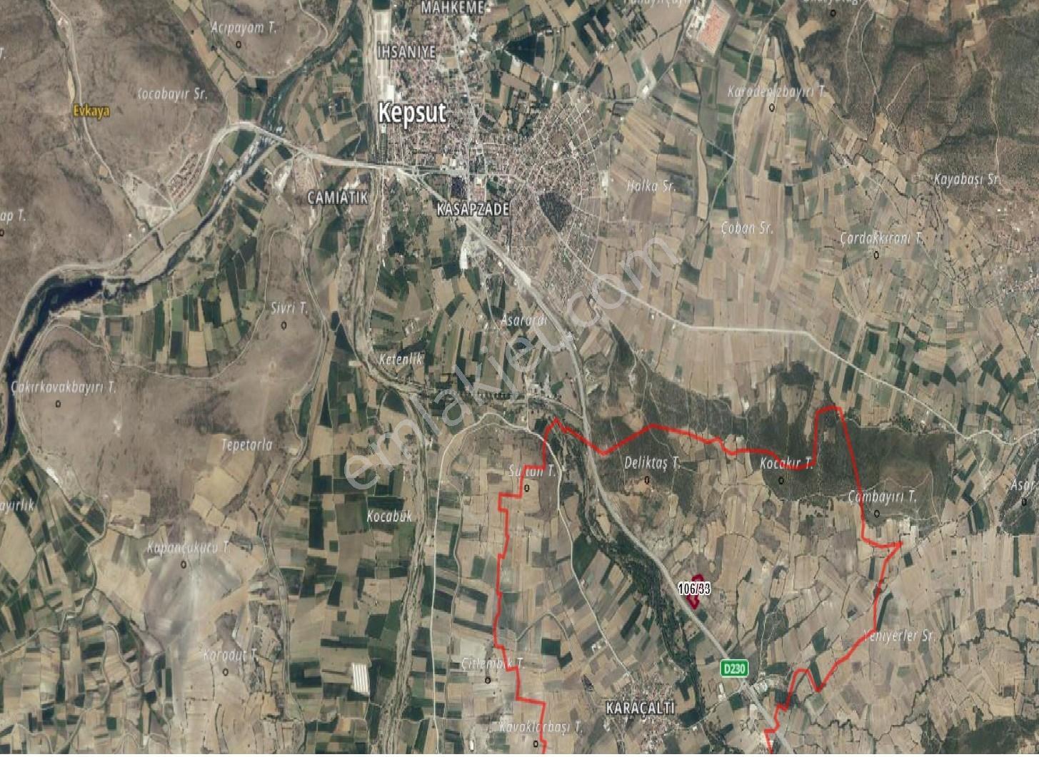 Elfi' Den Kütahya Yolu Cepheli Satılık 8650 M2 Tarla — fotoğraf 4