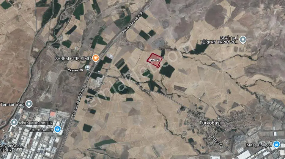 Temelli Türkobası’nda Sanayi Ve Teknoloji Yatırımları Çevresinde 750 M² Tarla Hissesi — fotoğraf 2