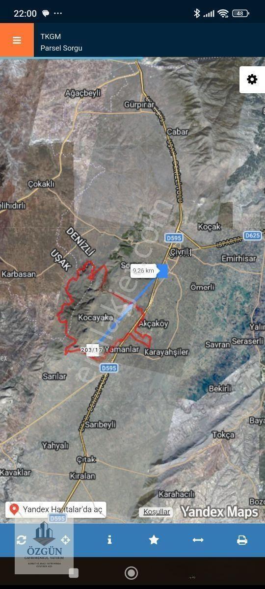 Denizli Çivrilde Uygun Fiyata Tarla 2738 M2 — fotoğraf 6