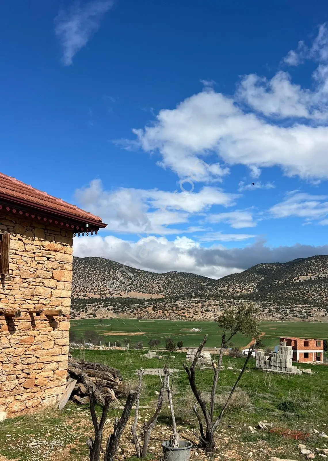 Antalya Korkuteli Beğiş De Satılık Taş Ev Arsa 518m2 Ev 2 Katlı 90m2 Yapı Kayıt Var — fotoğraf 5