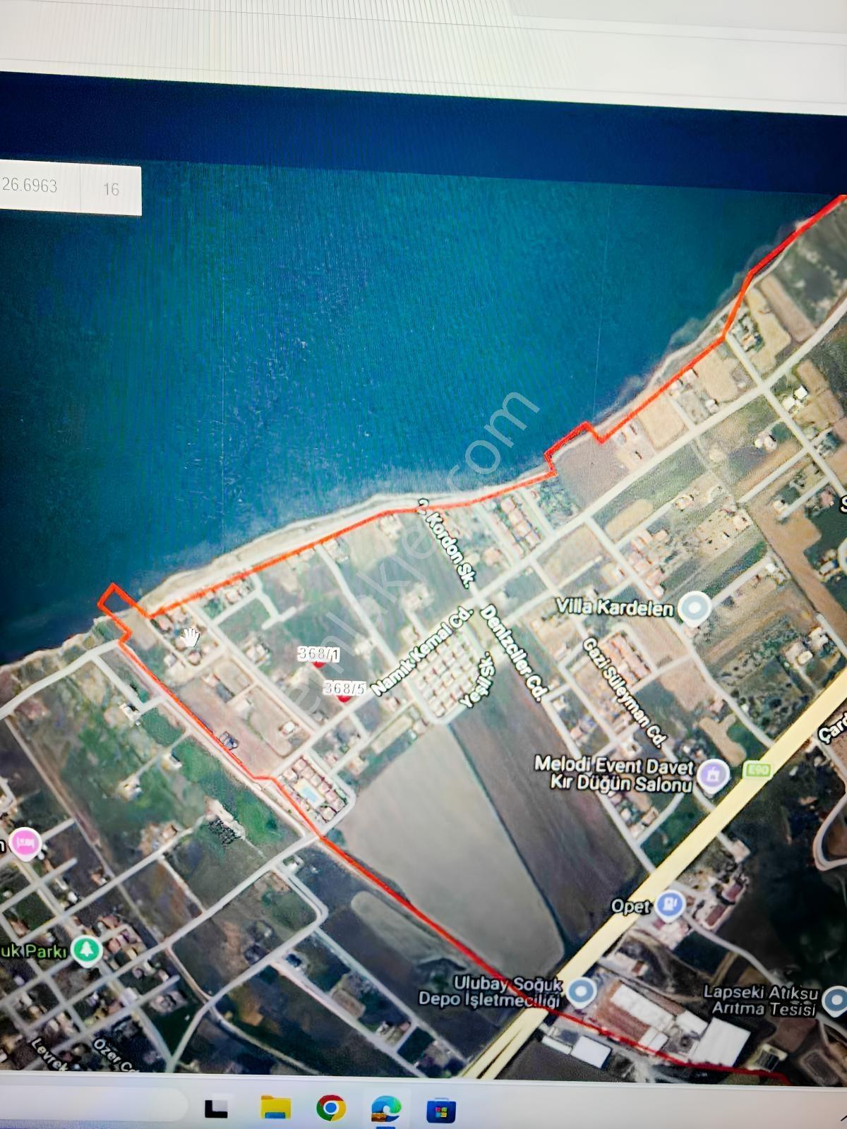 Çanakkale Lapseki'de Kat Karşılığı Veya Satılık 5 Adet Arsa — fotoğraf 2