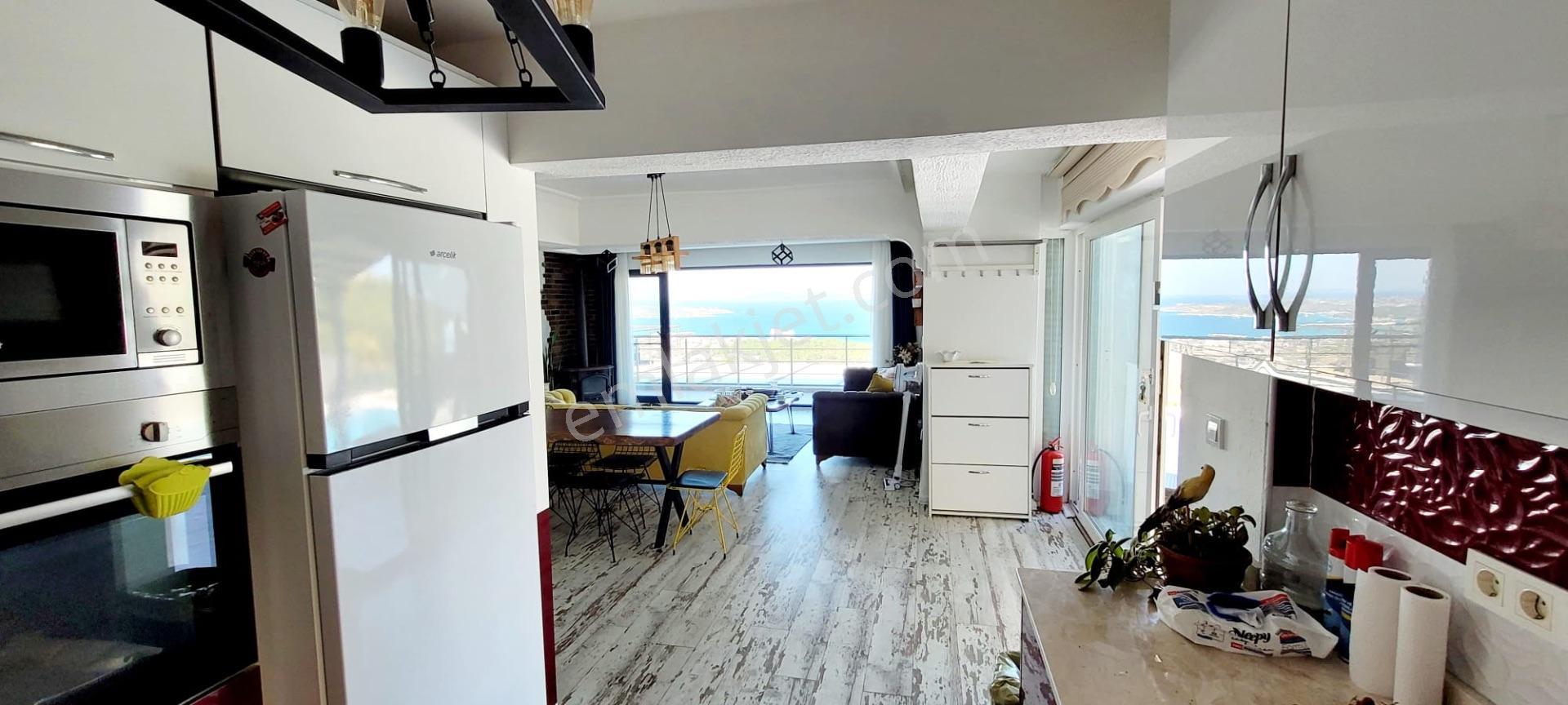 Çeşme’de Panoramik Deniz Manzaralı, Infınıty Havuzlu Lüks 6\+2 Müstakil Villa — fotoğraf 13