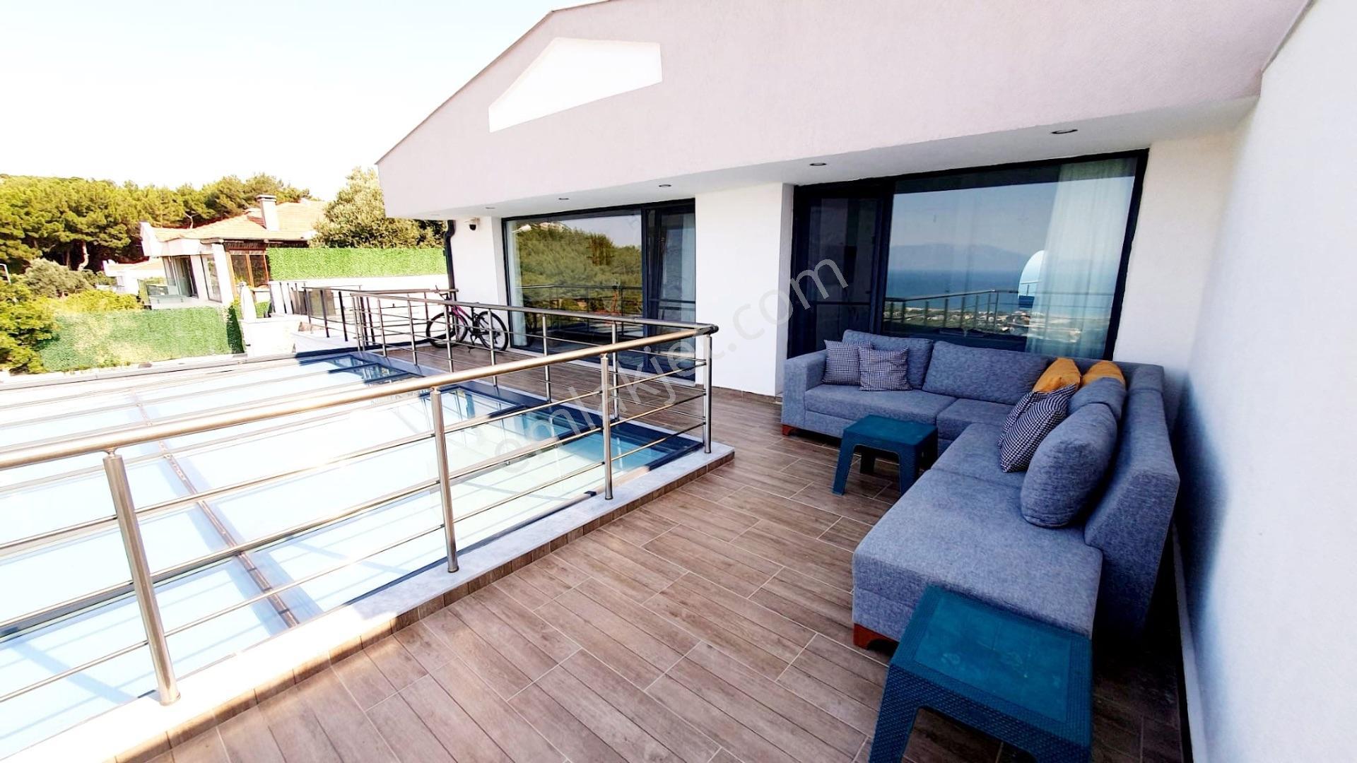 Çeşme’de Panoramik Deniz Manzaralı, Infınıty Havuzlu Lüks 6\+2 Müstakil Villa — fotoğraf 22