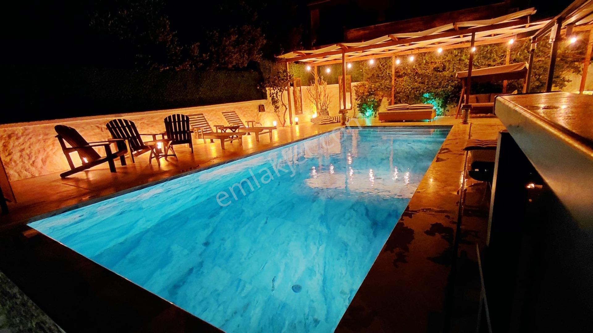 Çeşme’de Panoramik Deniz Manzaralı, Infınıty Havuzlu Lüks 6\+2 Müstakil Villa — fotoğraf 27