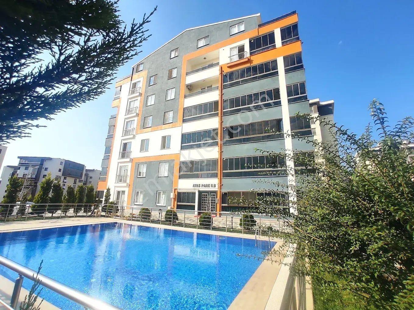 Kızılcıklı Ayas Park Sitesinde Krediye Uygun Havuzlu Satılık 3+1 Ara Kat Daire — fotoğraf 28