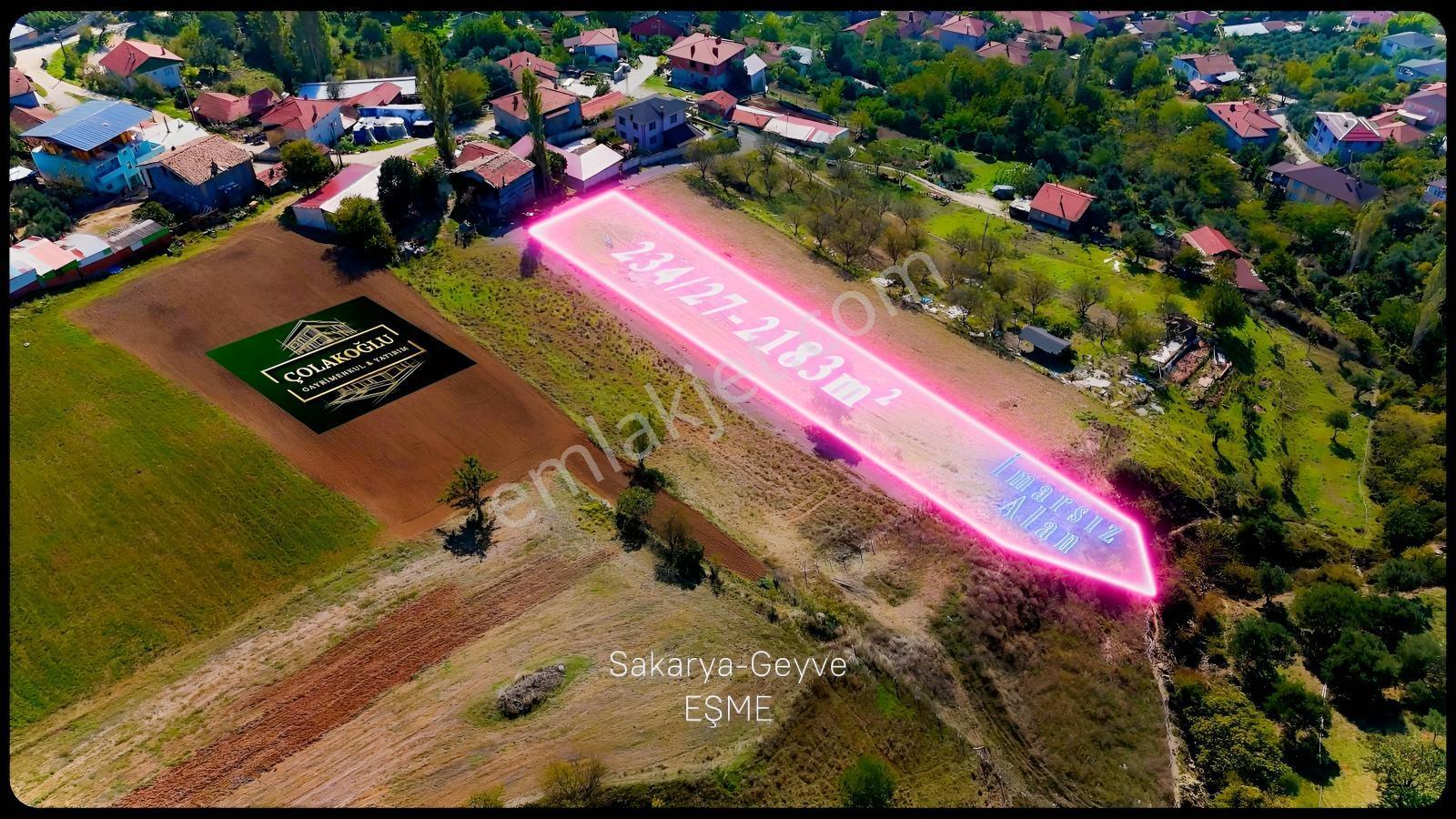 Sakarya/eşme/2183 M2 /imarın İçinde Tarla (açıklama) — fotoğraf 5