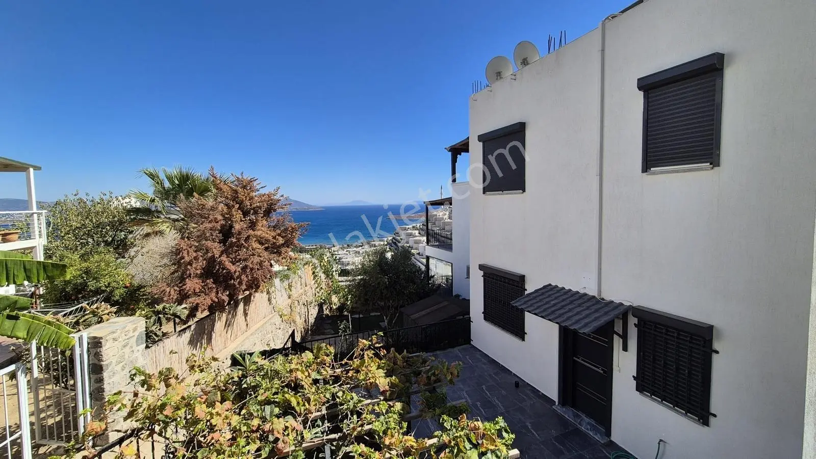 Bodrum Deniz Manzaralı Plajlı Sitede Müstakil Bahçeli Villa — fotoğraf 4