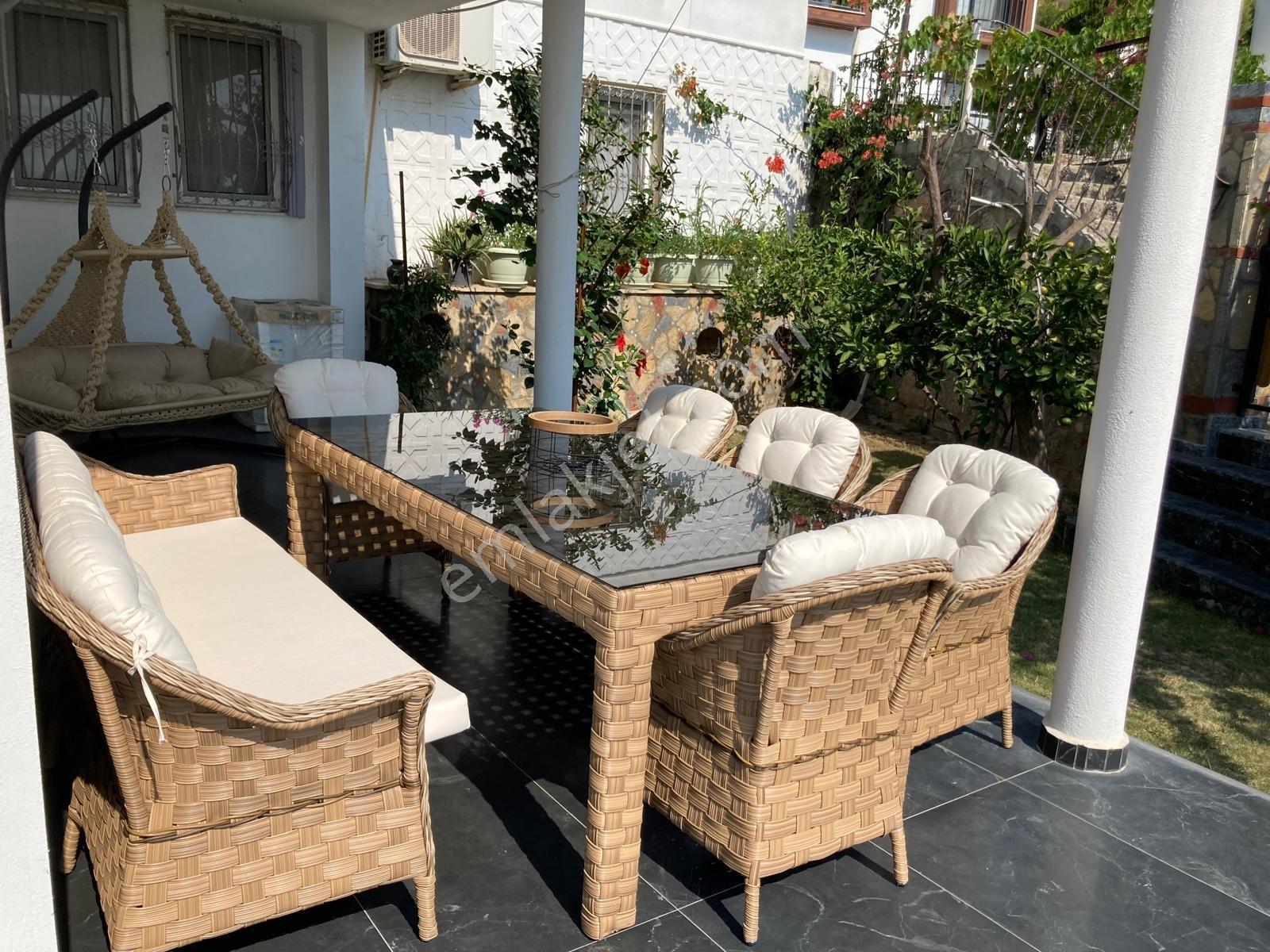 Bodrum Deniz Manzaralı Plajlı Sitede Müstakil Bahçeli Villa — fotoğraf 8