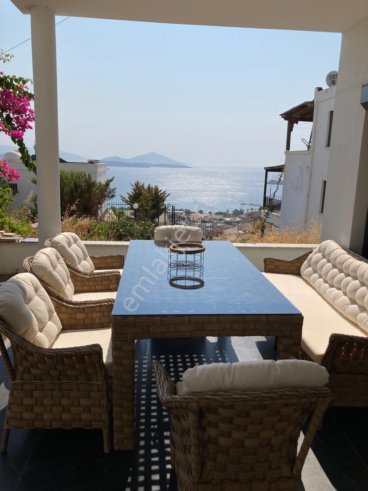 Bodrum Deniz Manzaralı Plajlı Sitede Müstakil Bahçeli Villa — fotoğraf 9