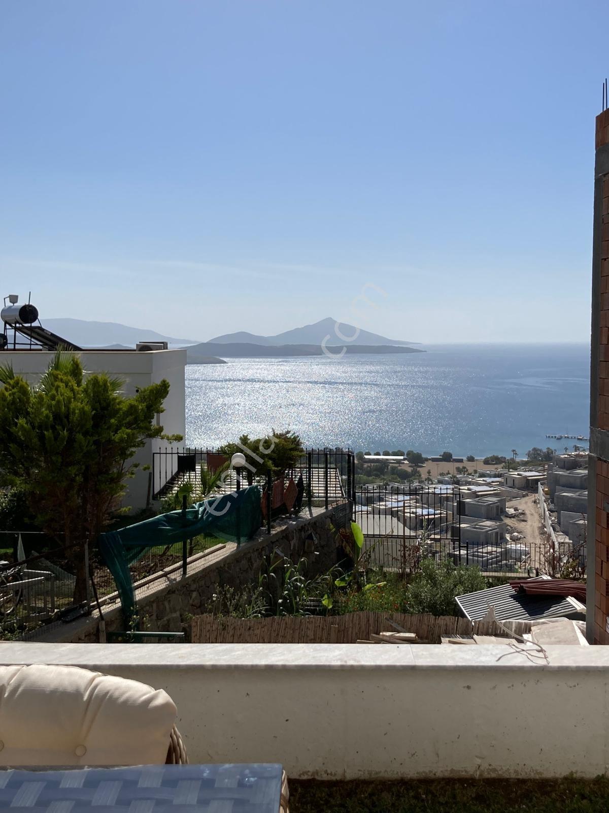 Bodrum Deniz Manzaralı Plajlı Sitede Müstakil Bahçeli Villa — fotoğraf 46