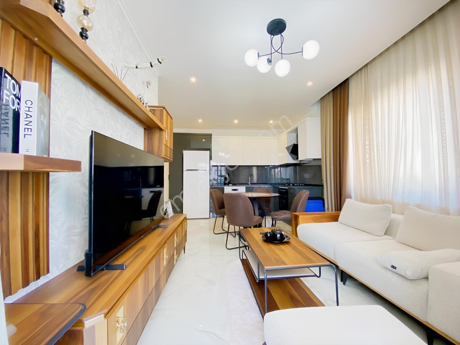 Alanya Oba'da 3 Yaşında Kapalı Havuzlu Sitede Full Eşyalı 1+1 — fotoğraf 6