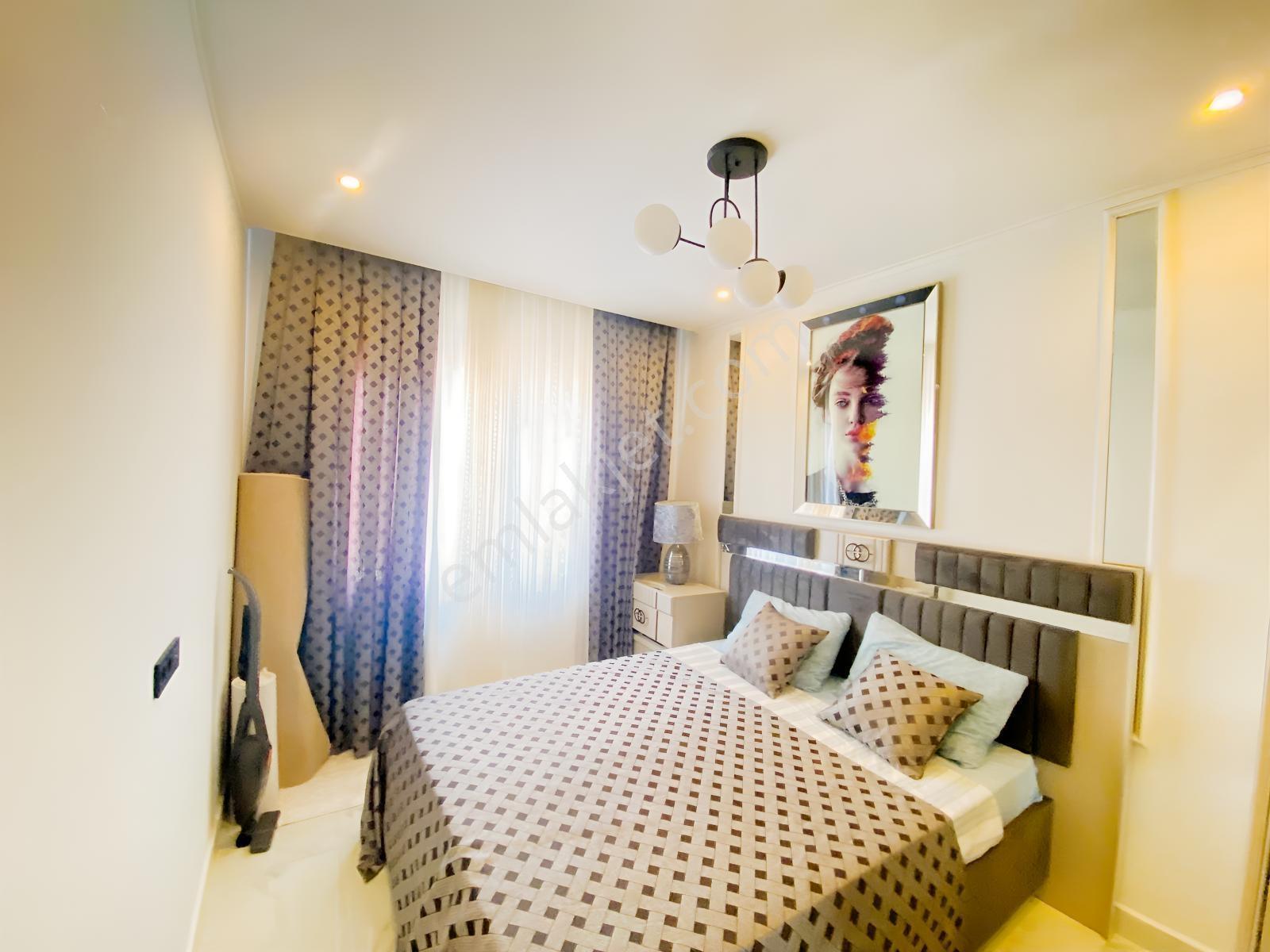 Alanya Oba'da 3 Yaşında Kapalı Havuzlu Sitede Full Eşyalı 1+1 — fotoğraf 12