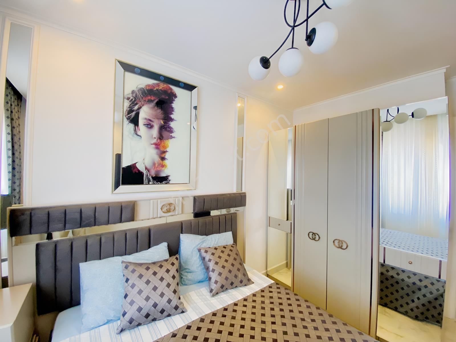 Alanya Oba'da 3 Yaşında Kapalı Havuzlu Sitede Full Eşyalı 1+1 — fotoğraf 15