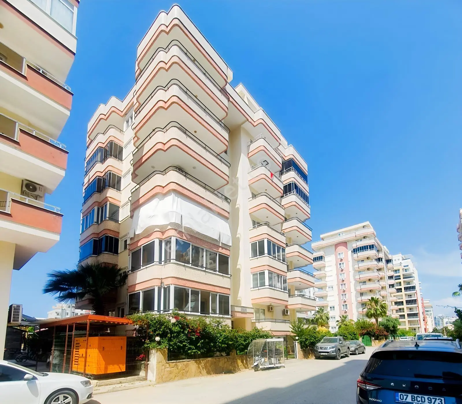 Alanya Mahmutlar'da Denize 350 M Eşyalı Geniş 1+1 Daire — fotoğraf 28