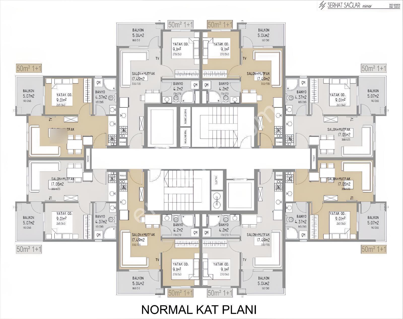 Üniversite Yanı 50 M2 1+1 Daire — fotoğraf 4