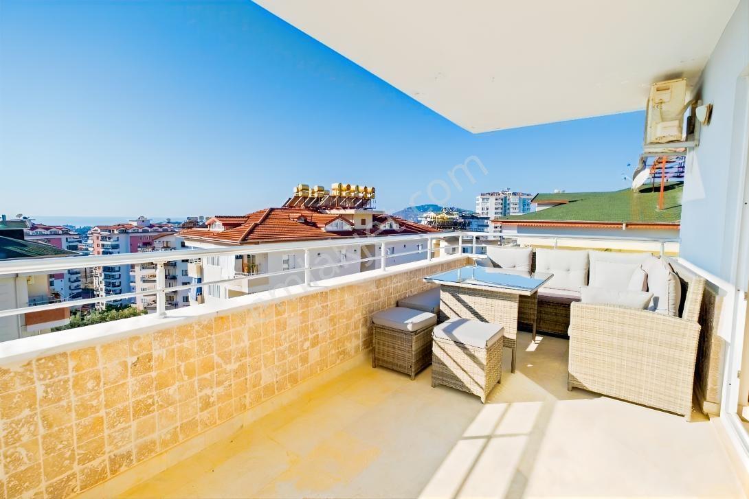 Alanya Cikcilli'de Deniz Manzaralı 220 M² Eşyalı 4+1 Dubleks — fotoğraf 21